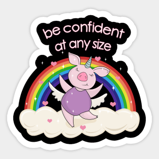 Unicorn pig Sticker